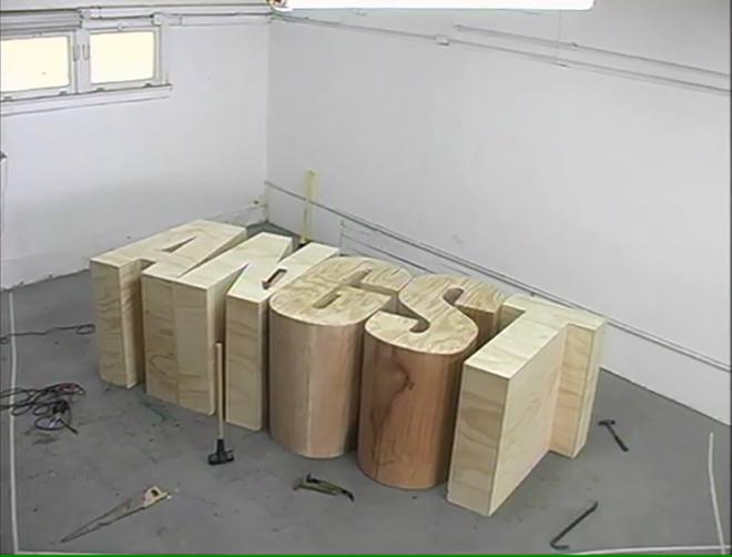 Still image from 2003 performance