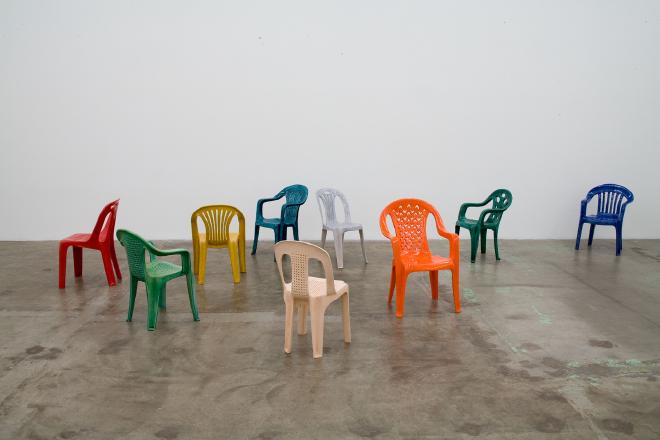 _Unique Mono-Block Resin Chairs